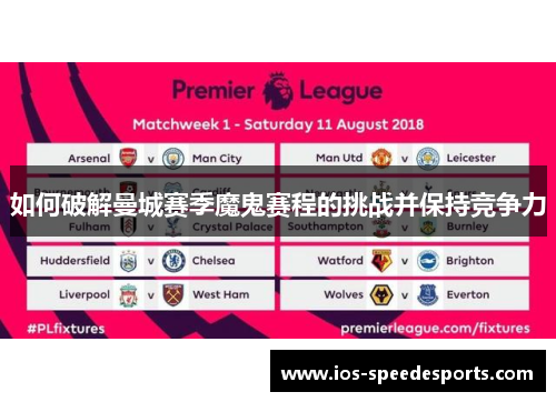 如何破解曼城赛季魔鬼赛程的挑战并保持竞争力
